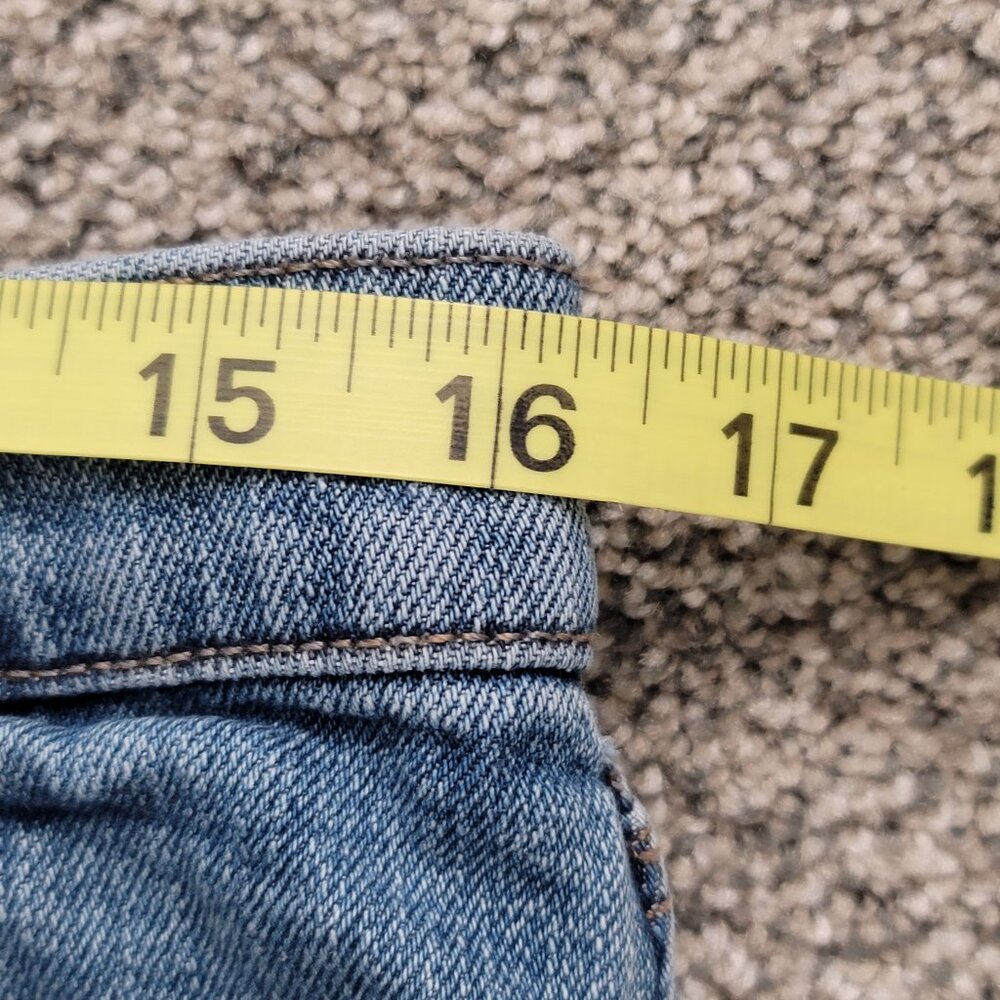 LOFT Light Blue Jean Shorts - Picture 5 of 9